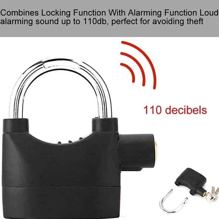 Anti-Theft Alarm Padlock
