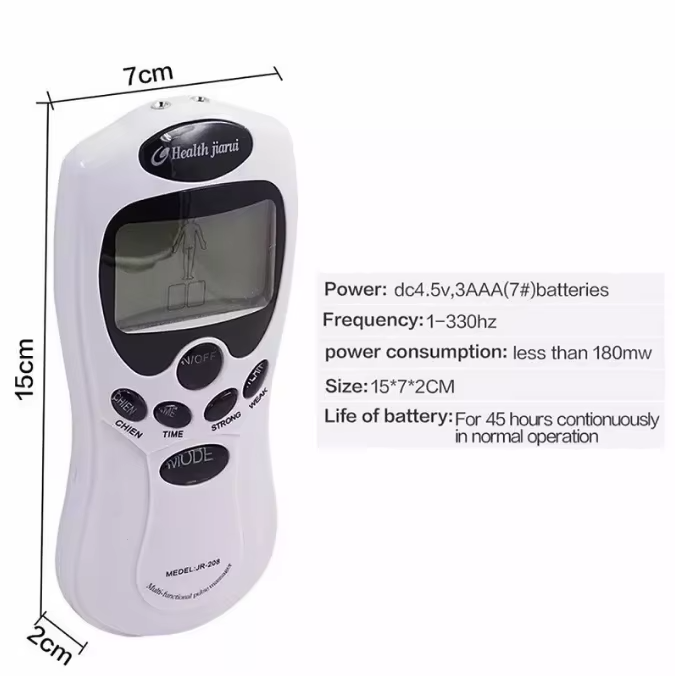 Digital Acupuncture Massager – 8-Mode EMS & TENS Muscle Stimulator Therapy Device
