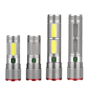 HL-236 UV Flashlight – Aluminum Alloy High Power Torch with Side COB Light