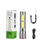 HL-236 UV Flashlight – Aluminum Alloy High Power Torch with Side COB Light