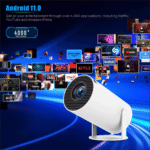 HY300 Android Projector – Smart Laser Cinema Projector with WiFi & Bluetooth