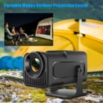 HY320 4K Smart Projector – Android 11 Portable Home Cinema with Dual WiFi6 & BT5.0