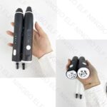 Mini Electric Milk Frother – 3-Speed Handheld Coffee Whisk USB & Battery Powered