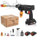 Portable Cordless Car Washer Gun – Wireless Electric High Pressure Water Gun