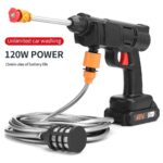 Portable Cordless Car Washer Gun – Wireless Electric High Pressure Water Gun