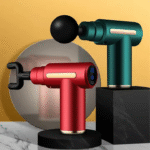 Portable Mini Fascia Massage Gun – Cordless Deep Muscle Massage & Vibration Therapy Device