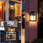 Solar Motion Sensor LED Garden Light – IP65 Waterproof Outdoor Wall Light
